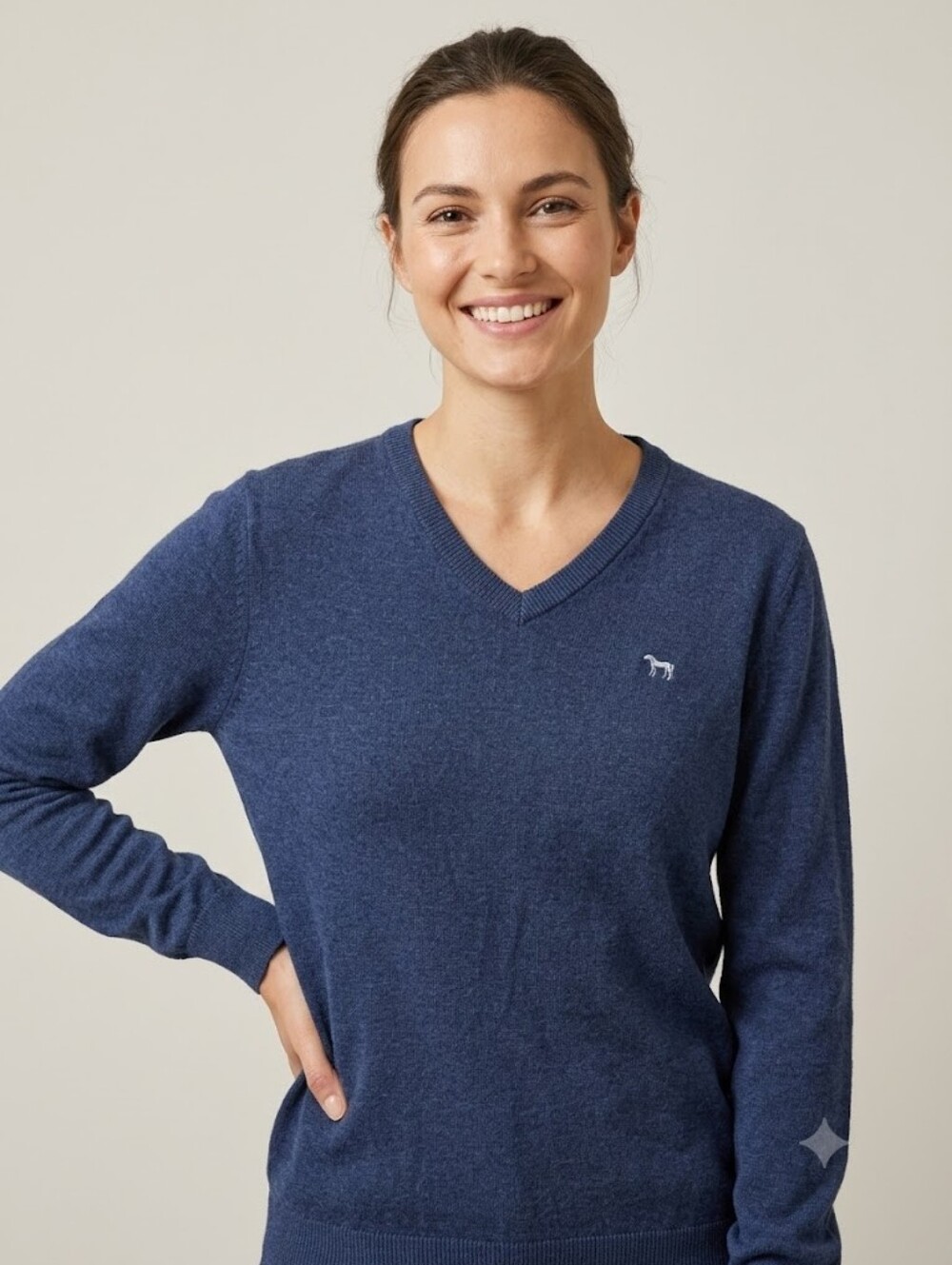 Equestrian Sweater Classic Preppy Horse Girl Heritage Dark Academia - Picture 3 of 11